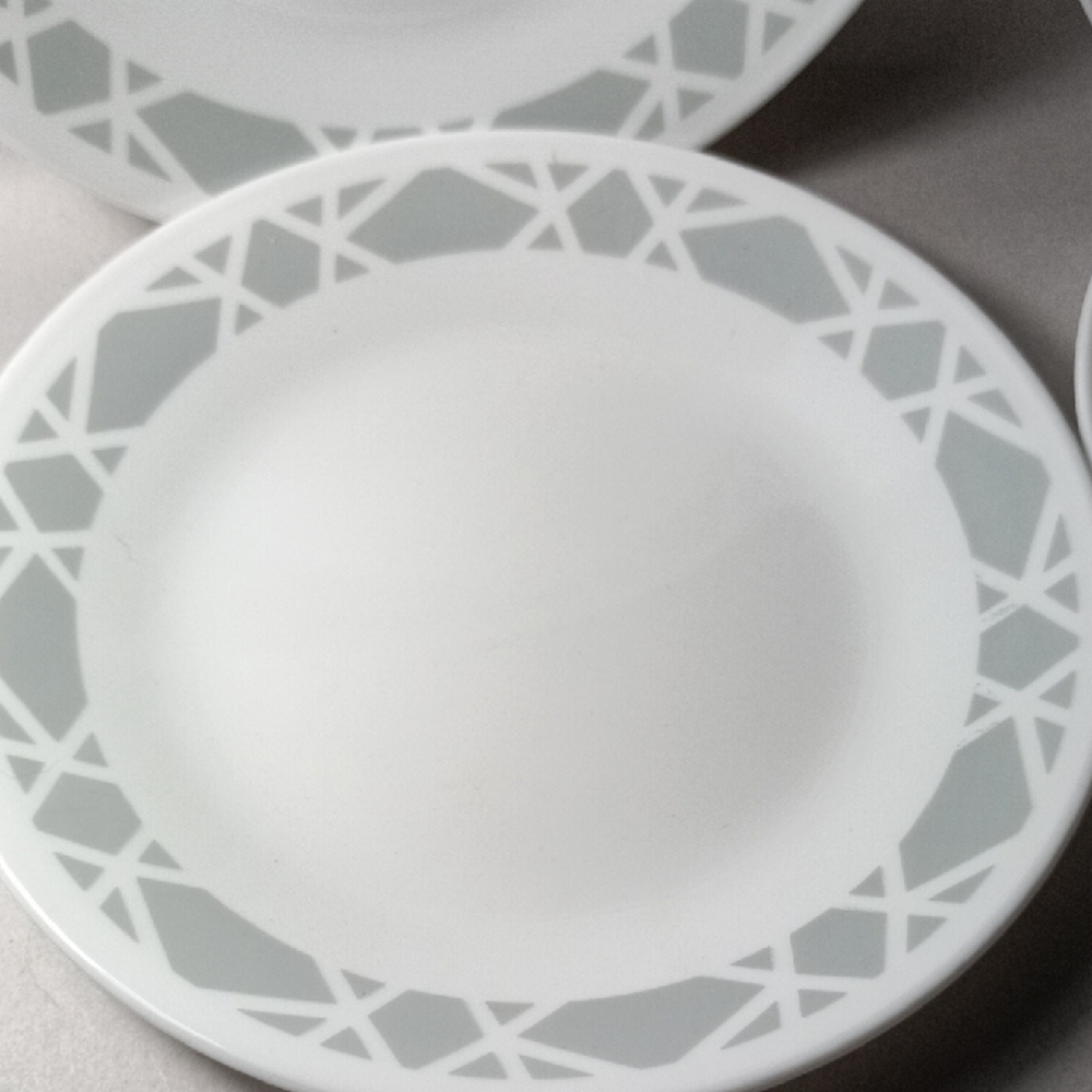 Corelle Modena Pattern Salad Plates Set Of 4 - Picture 2 of 3